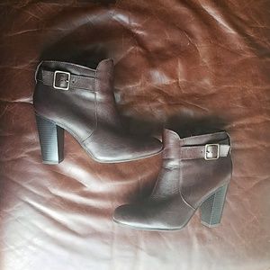 Liz Claiborne Leather Booties